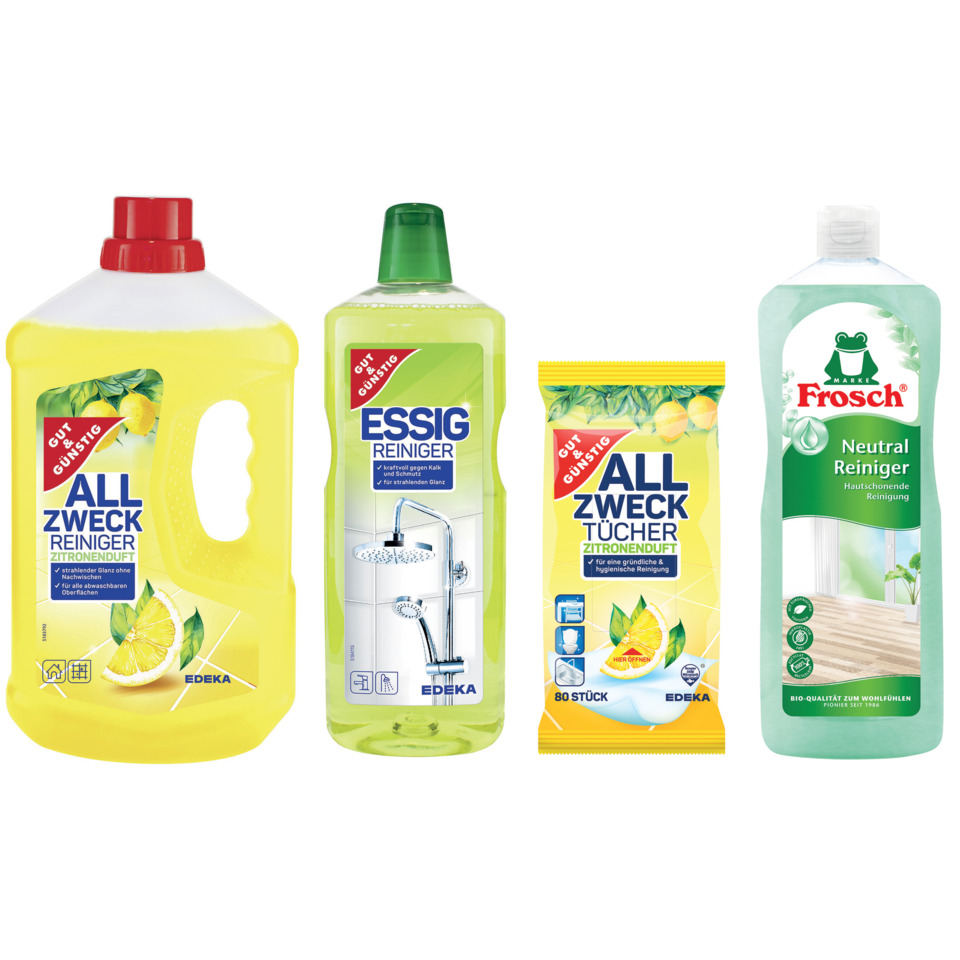 Allzweckreiniger, Zitrone, Spülmittel, Küchenreiniger, Reinigungsmittel