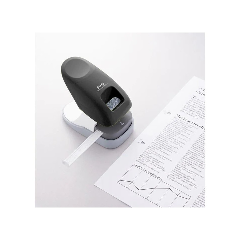 Locher, Klebstifthalter, Schwarz, Schneidlösung, Dokumentenstanzer