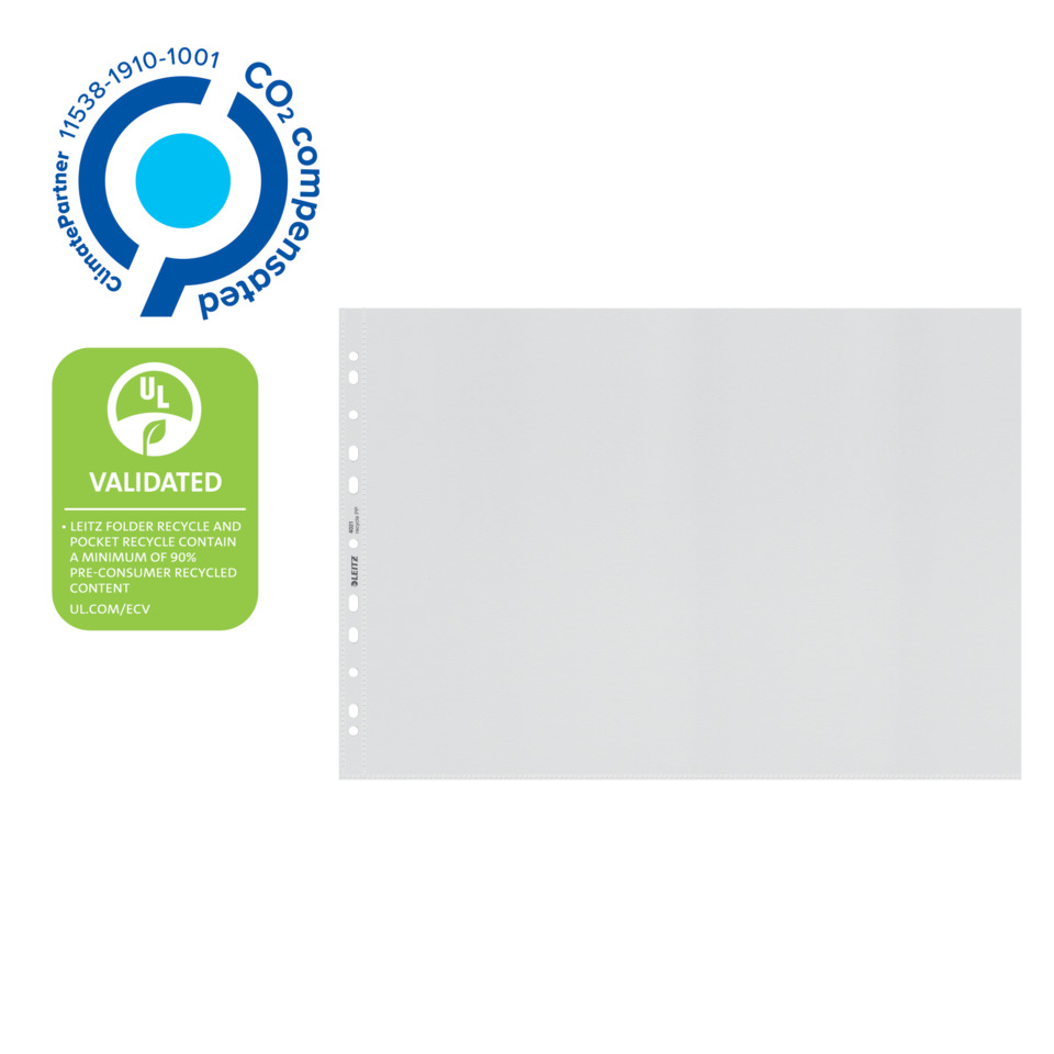 Plastichülle, klarer Folienumschlag, Perforierter Rand, Blattschutz, Dokumentenhülle, Post-it Ordner, Schichtfolie, Papiereinband, Foliendruck, Transparentes Blatt