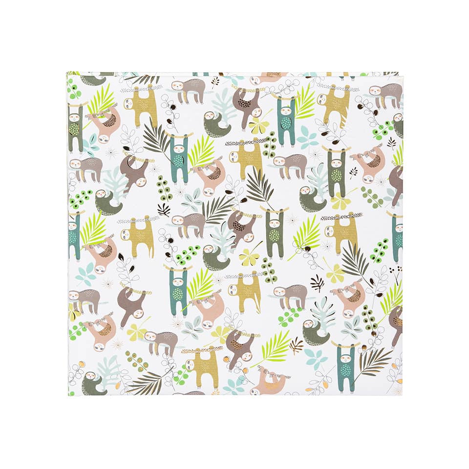 Kinderdecke, Jungle Muster, Stoffdecke, Tiere, Pflanzen