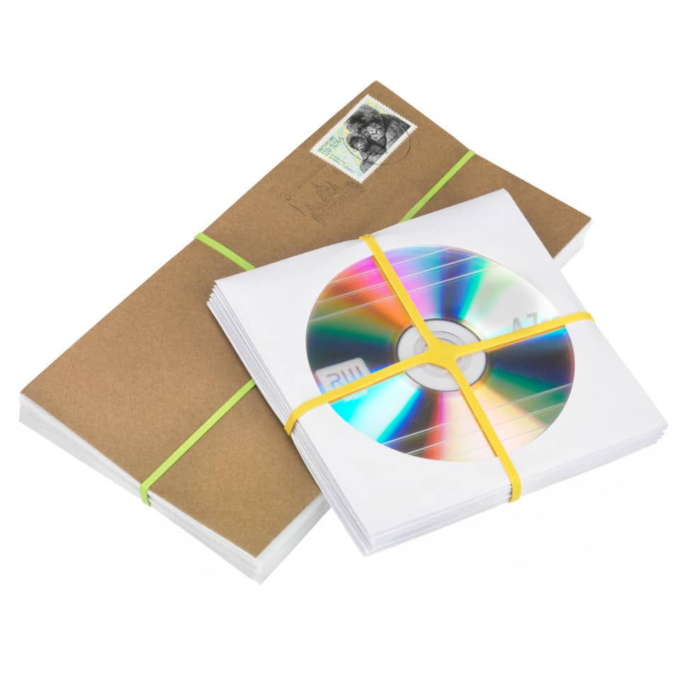 CD/DVD, CD-RW, Verpackung, Schwarz, Hülle