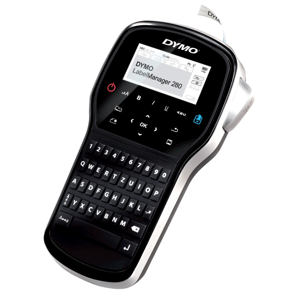 Handscanner, Dymo, LabelManager 280, Kompakt, Tastatur