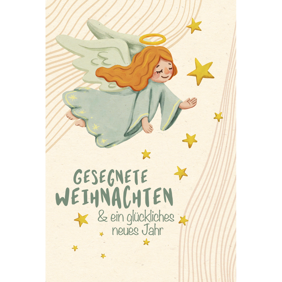 engel, weihnachten, stern, himmel, kartenvorlage