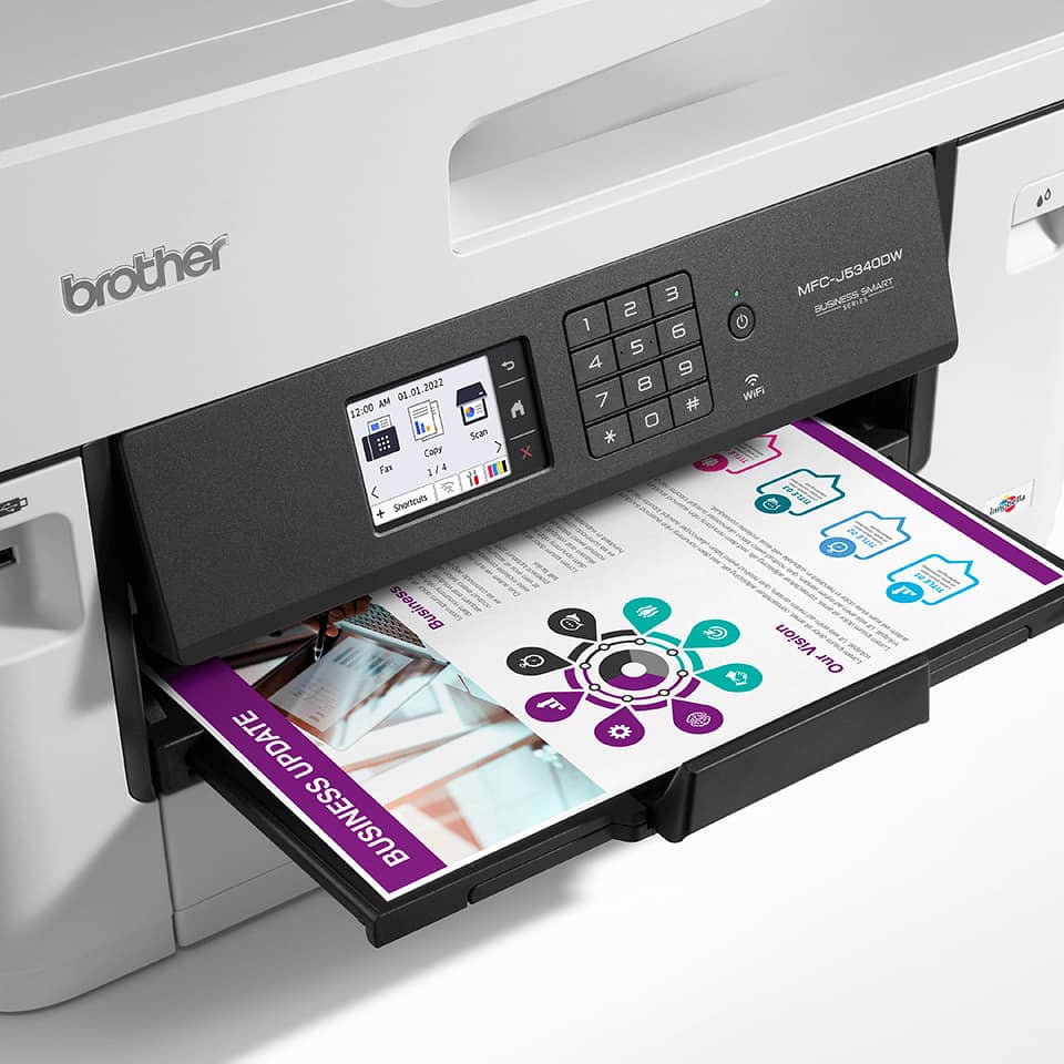 Drucker, Multifunktionsgerät, Tintenstrahldrucker, Papierdruck, Broschüre