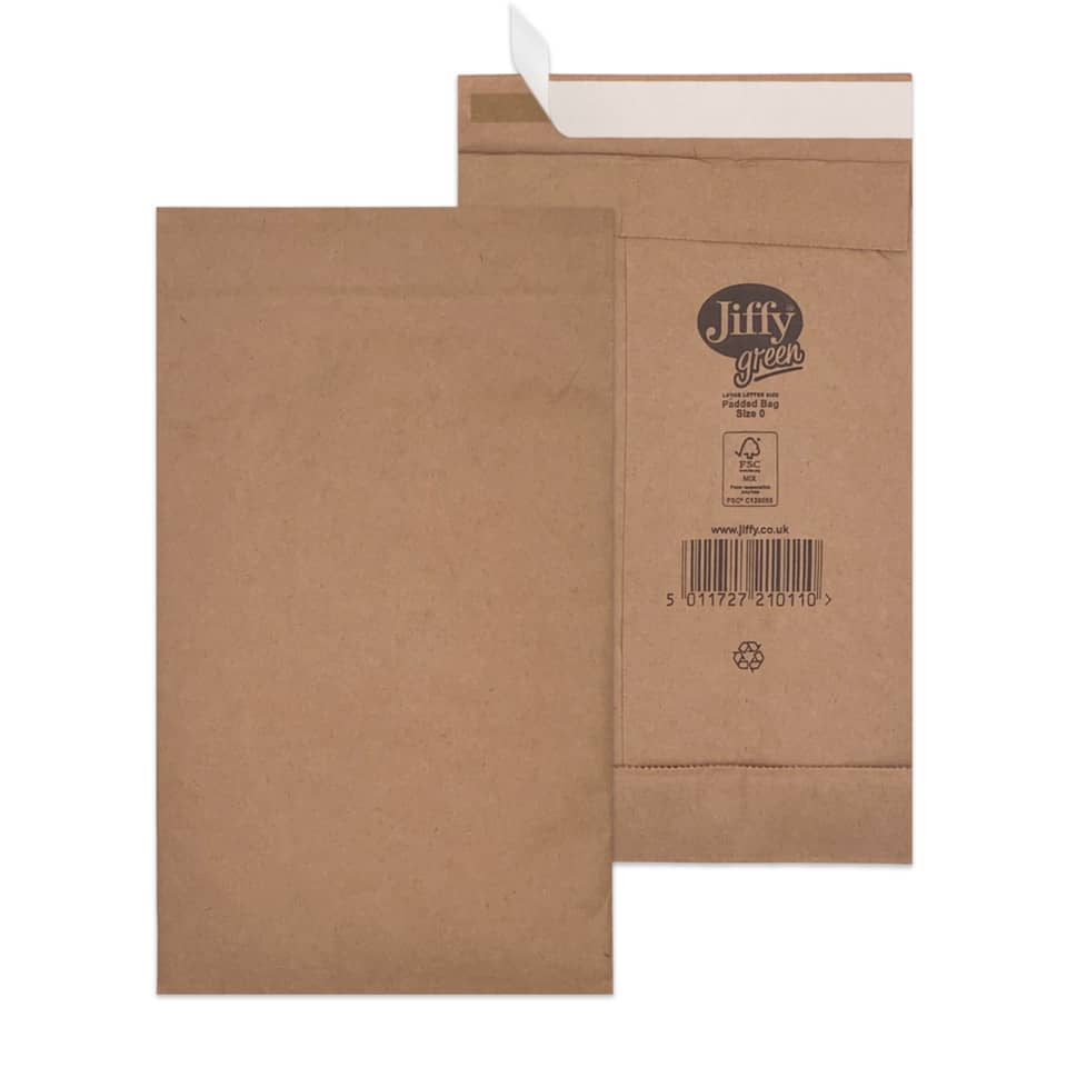 Papiertüte, Kraftpapier, recycelbar, Versandbeutel, Falt-Design