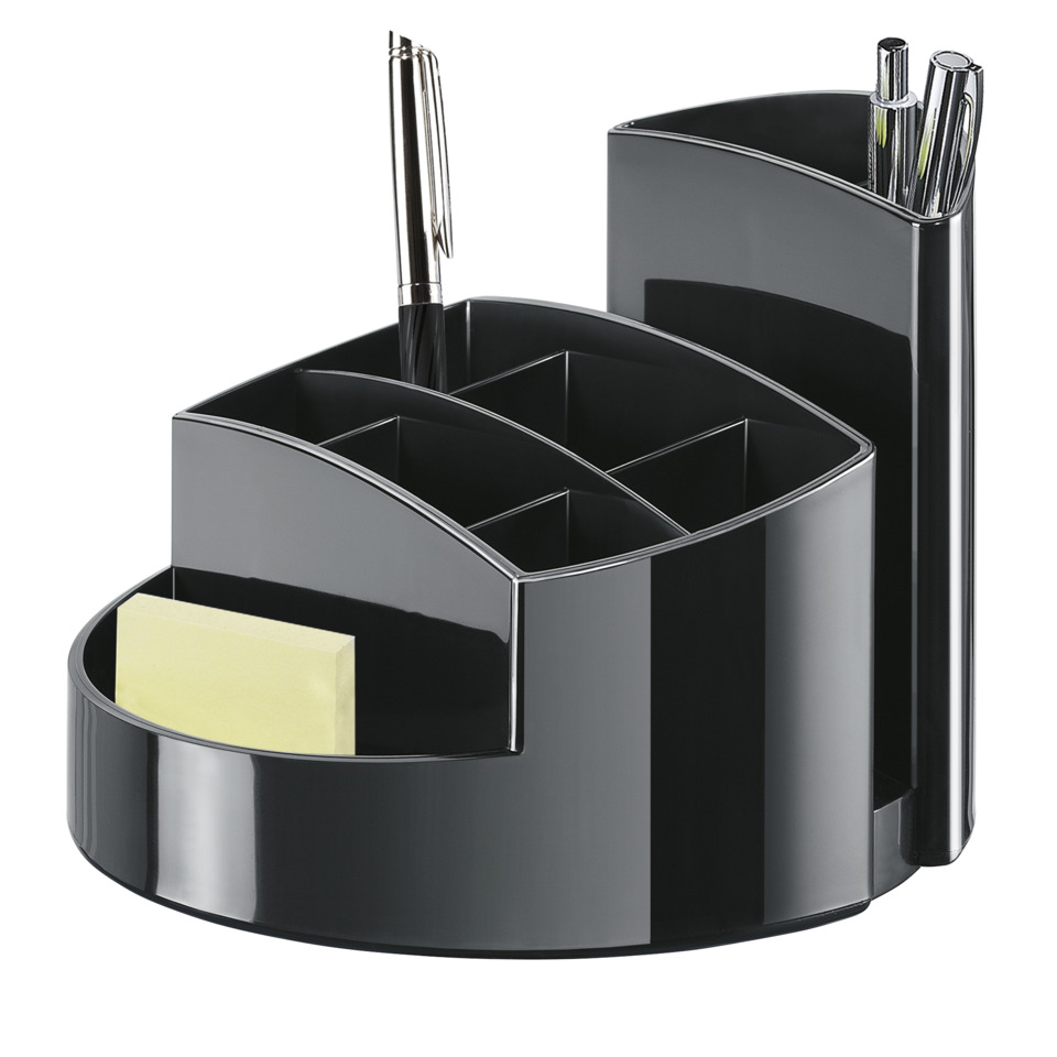 Schreibtisch-Organizer, Stifthalter, Pen Holder, Schwarz, Schreibtisch-Accessoire