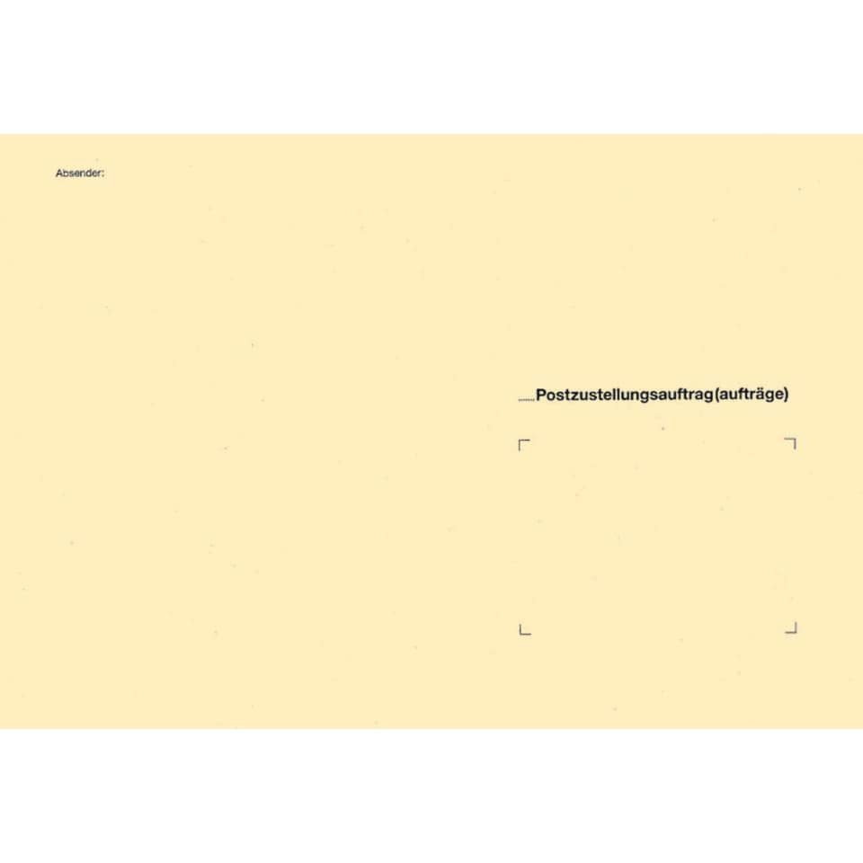 Postzustellungsauftrag, Umschlag, Briefumschlag, Papierdokument, Format A4