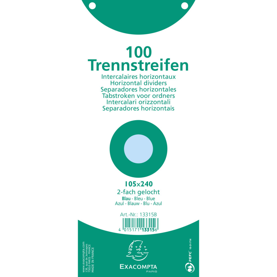Trennstreifen, Trenner, horizontal, Abstandshalter, Frustumschnitt