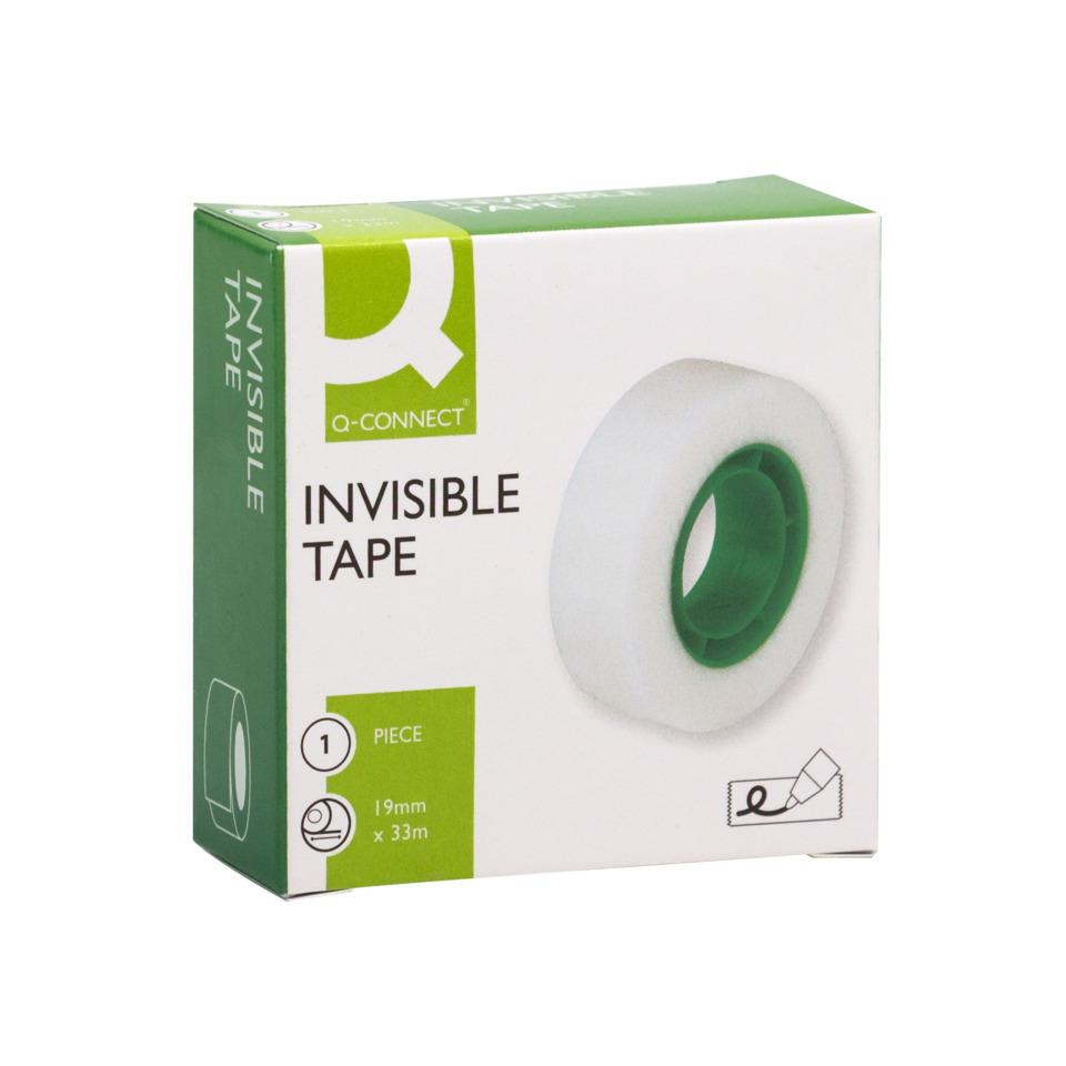 Transparente Klebestreifen, Unsichtbares Klebeband, Verpackungsklebeband, grüne Kernplatte, Eine Rolle