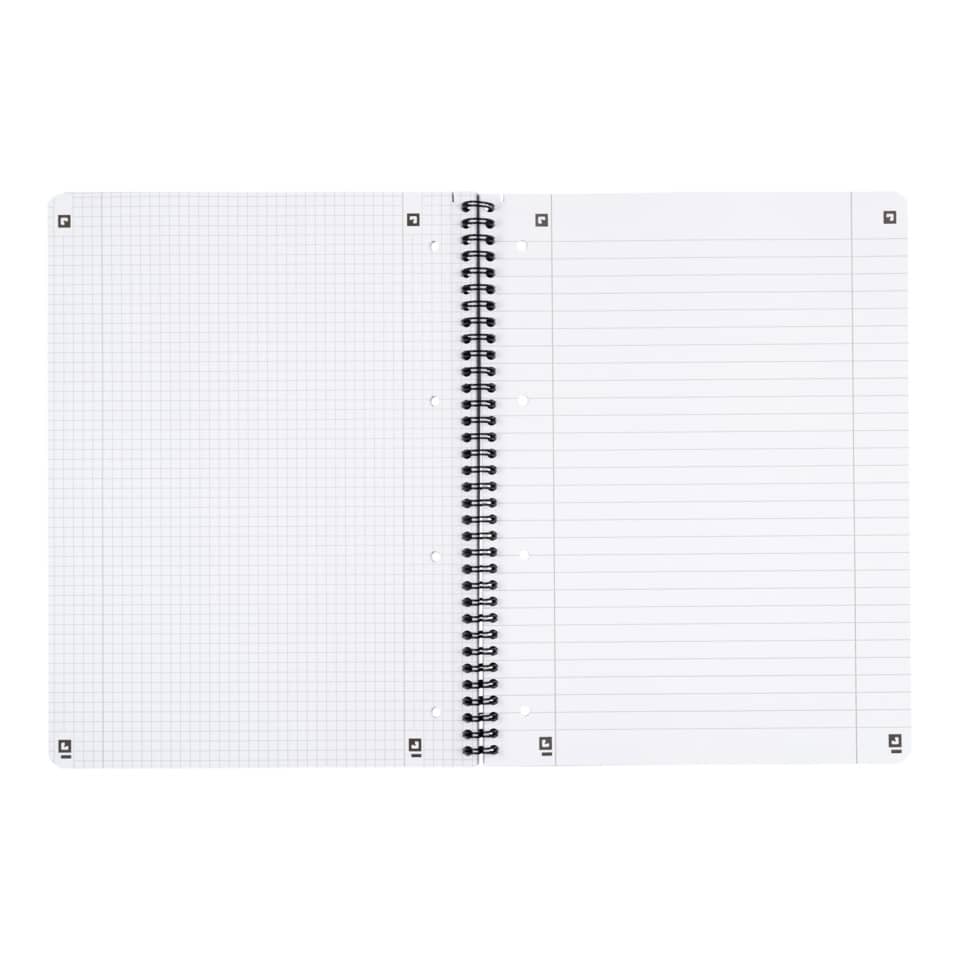 Notizbuch, Spiralbindung, linierte Seiten, Notizblock, Papier