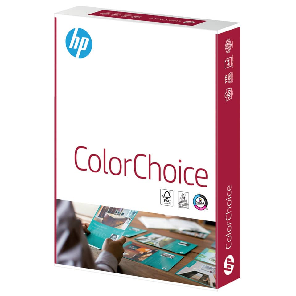 ColorChoice, Druckertinte, HP, Verpackungskarton, Farbverwaltung