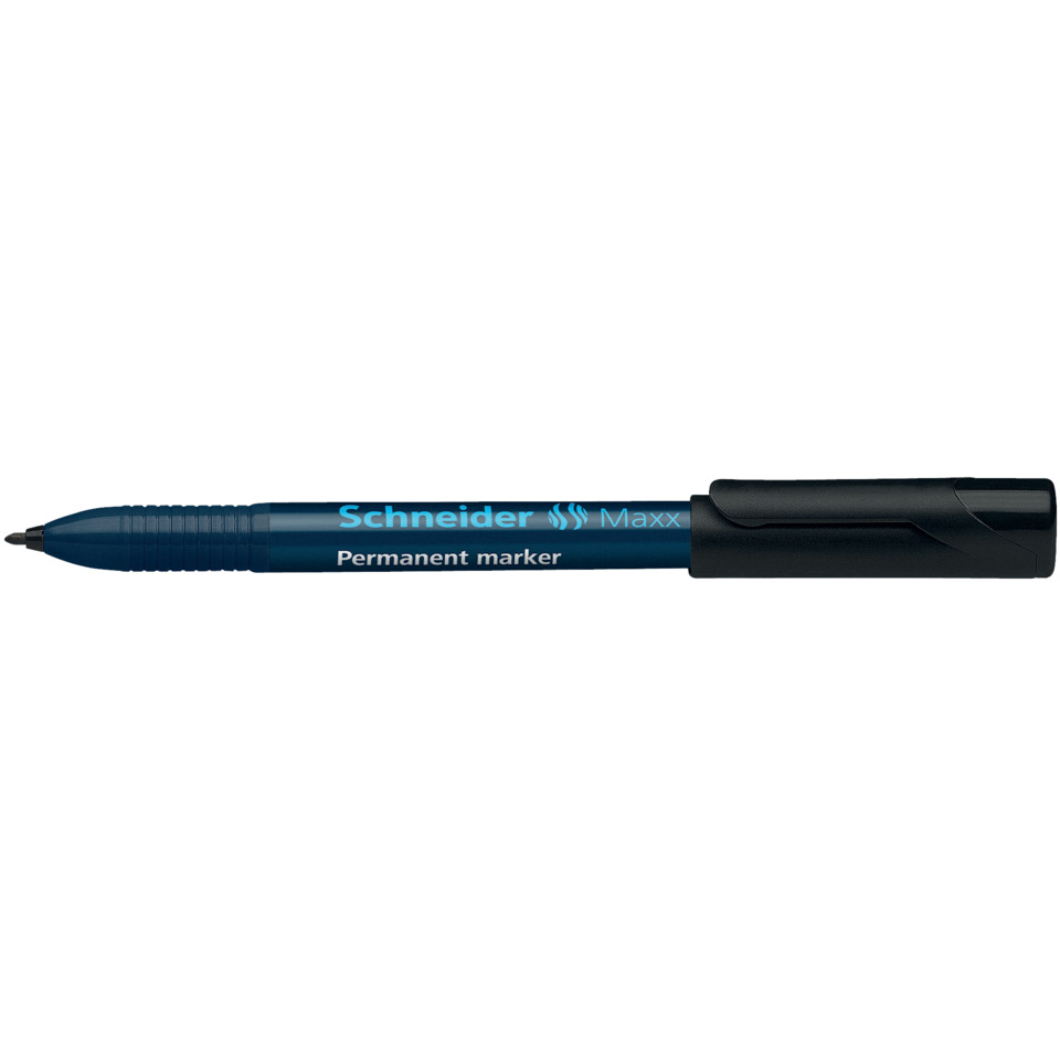 Permanentmarker, Blauer Marker, Feiner Spitze, Stift, Schneider Maxx