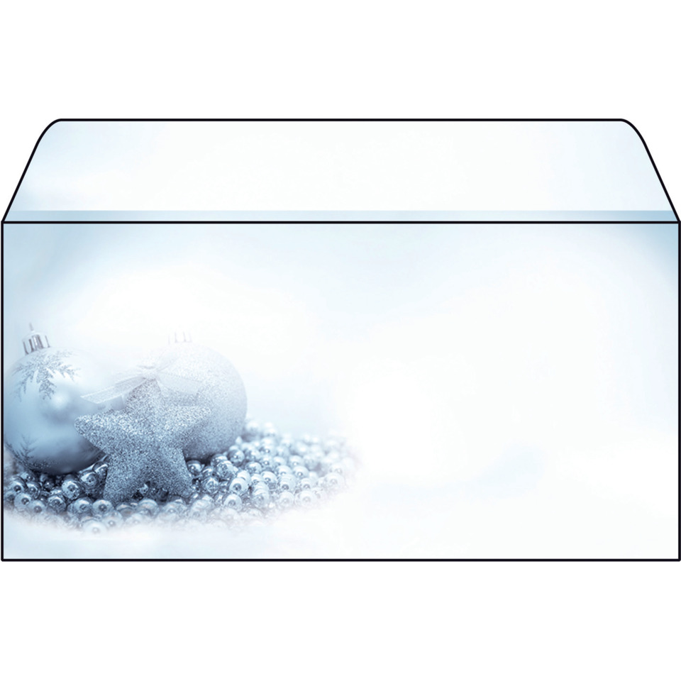 Weihnachtsdeko, Glasbox, Schmuckkugel, Silber, Sterndekoration