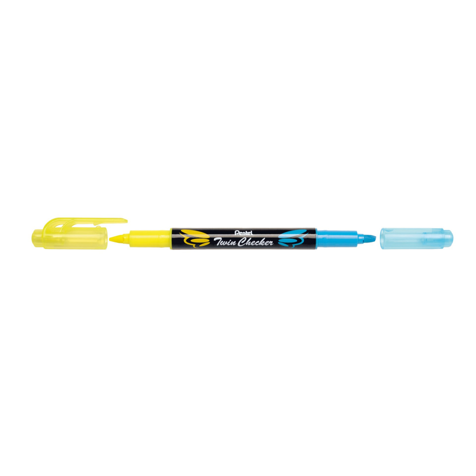 Marker, Highlighter, Twin, Pen, Colorful cap