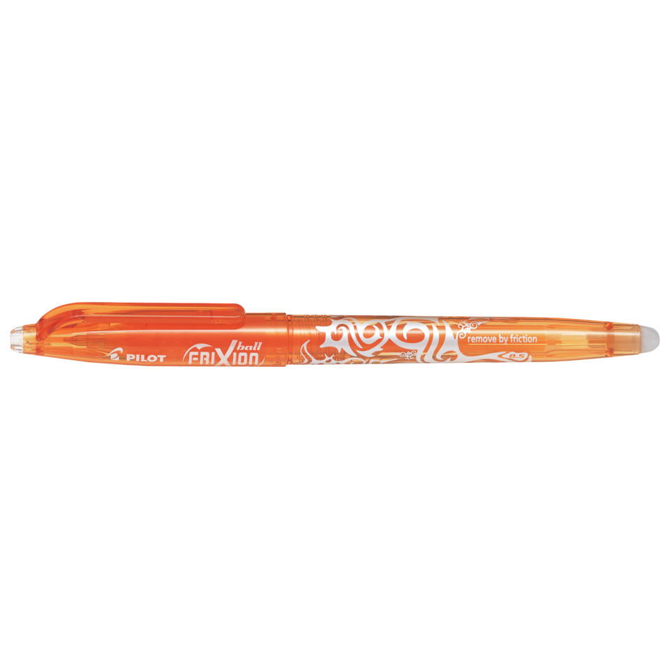 Kugelschreiber, Oranger Stift, Gleitschnitte, Tippen, Kugelschreiber mit Filzstift, Stift, Kugelschreiber, Tintenroller, orange, Muster/Design