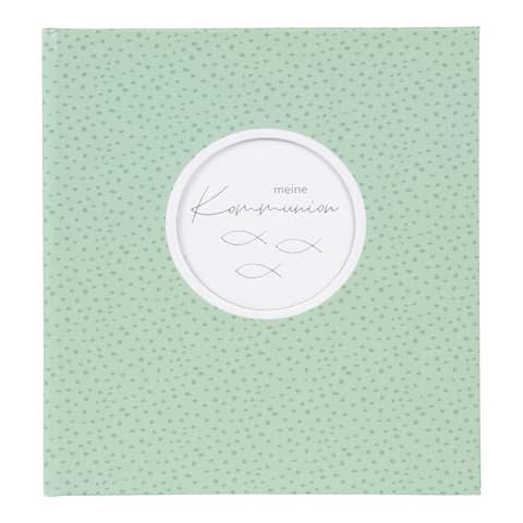 Erinnerungsalbum Kommunion Circulus, 23 x 25 cm, mint GOLDBUCH 11 264