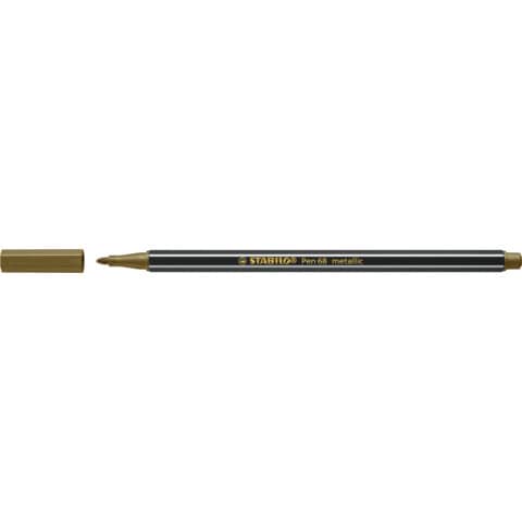 Fasermaler Pen 68, 1mm, metallic gold STABILO 68/810