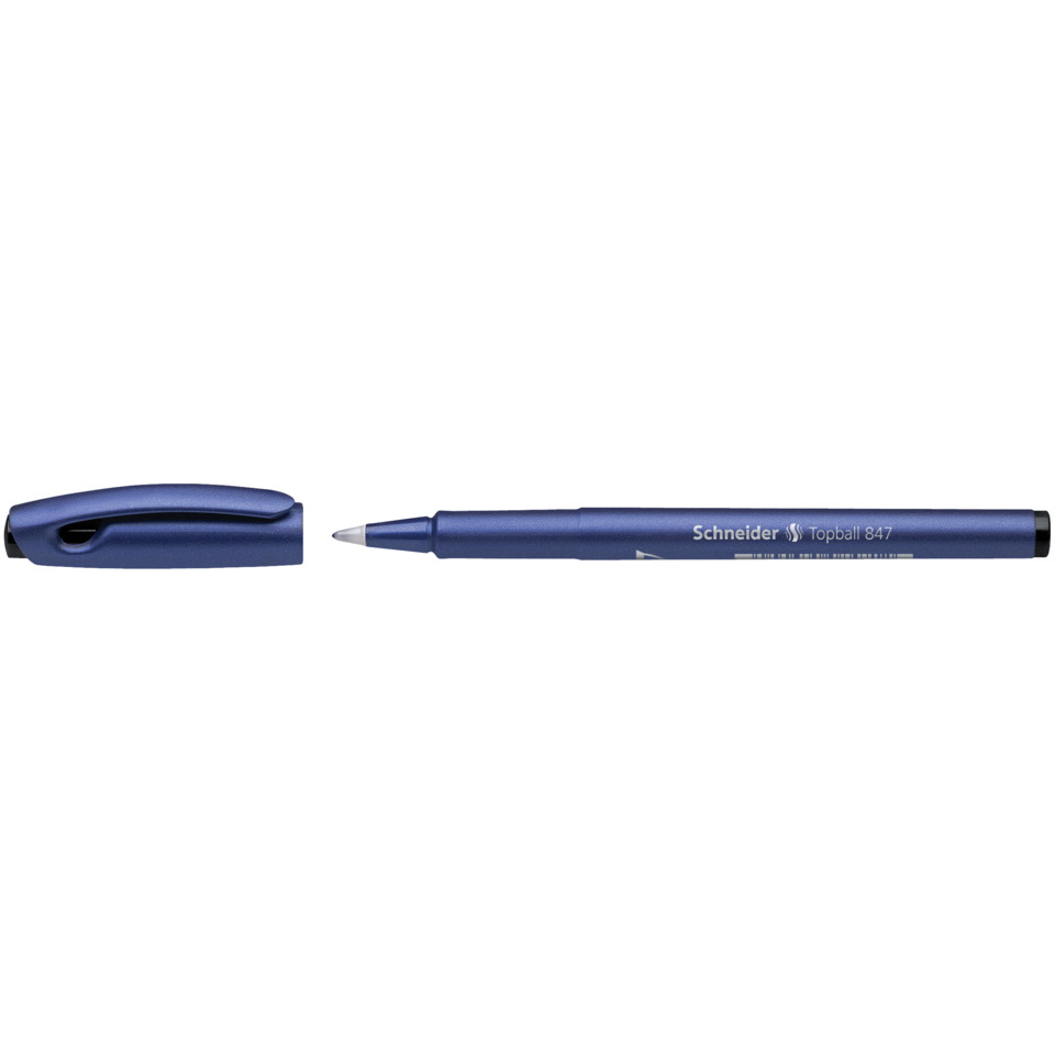 Kugelschreiber, Ballpoint, Metallisch blau, Clip, Gelschreiber-Design