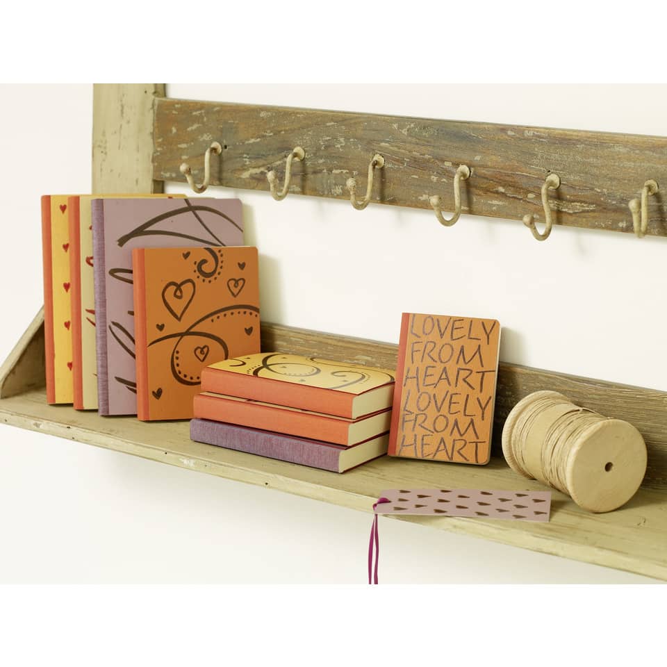 notebook, karten, kunstwerk, holz, herz