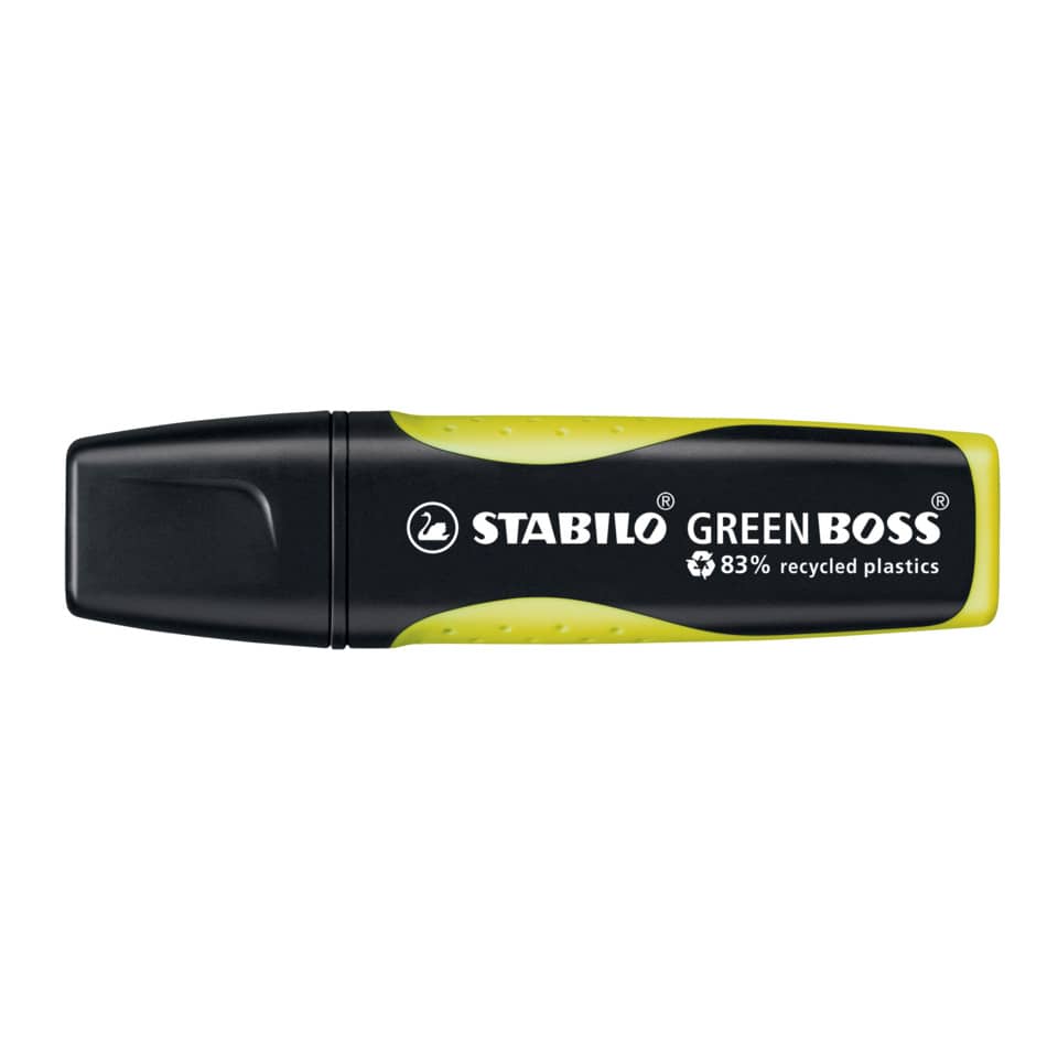 Stabilo, Green Boss, Korrekturstift, Marker, Recycling Plastics