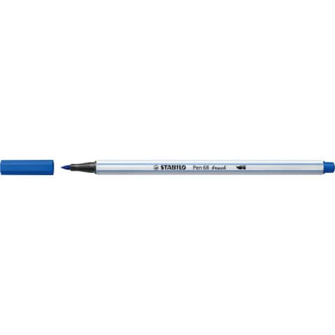 Faserschreiber mit Pinselspitze Pen 68 brush, ultramarinblau STABILO 568/32