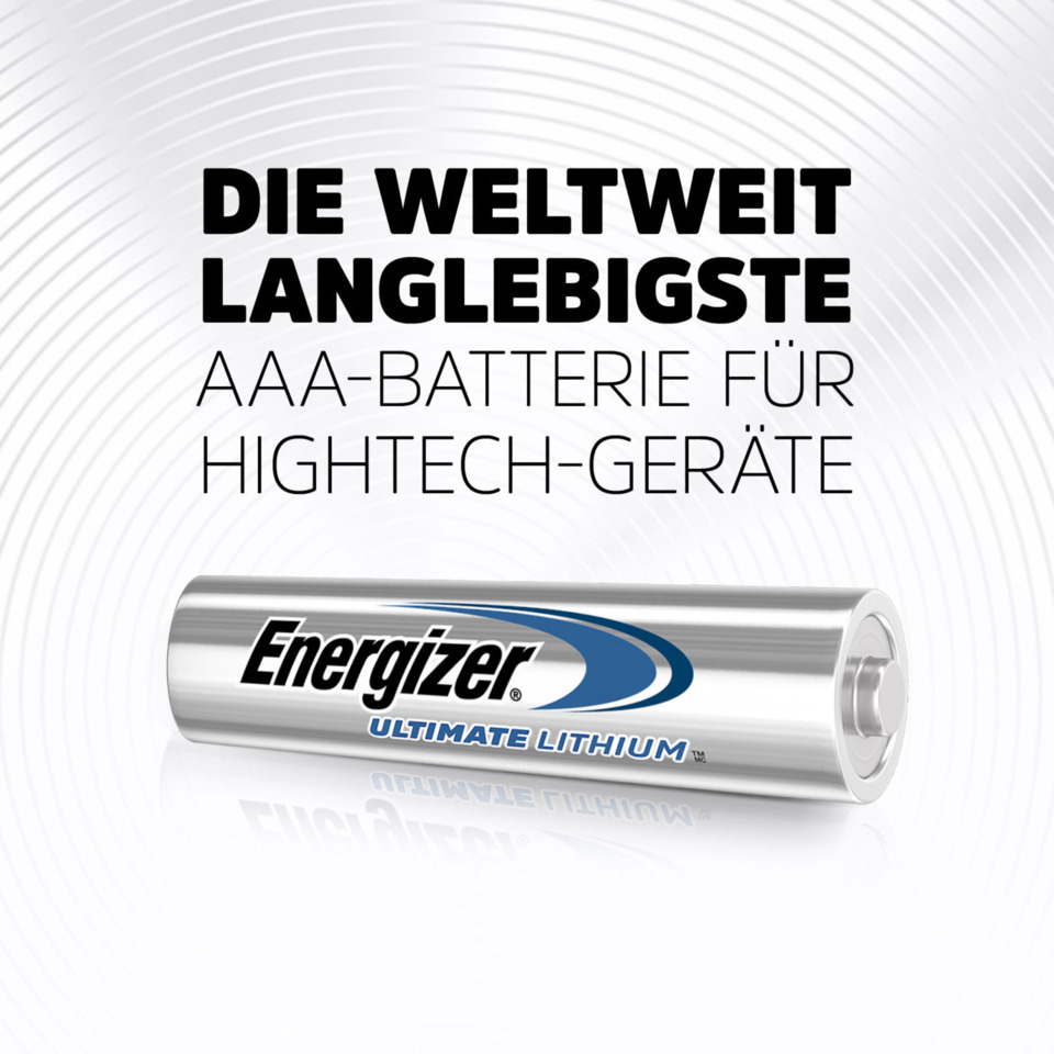 AA-Batterie, Lithium, Energizer, Ultimate Lithium, Hightech