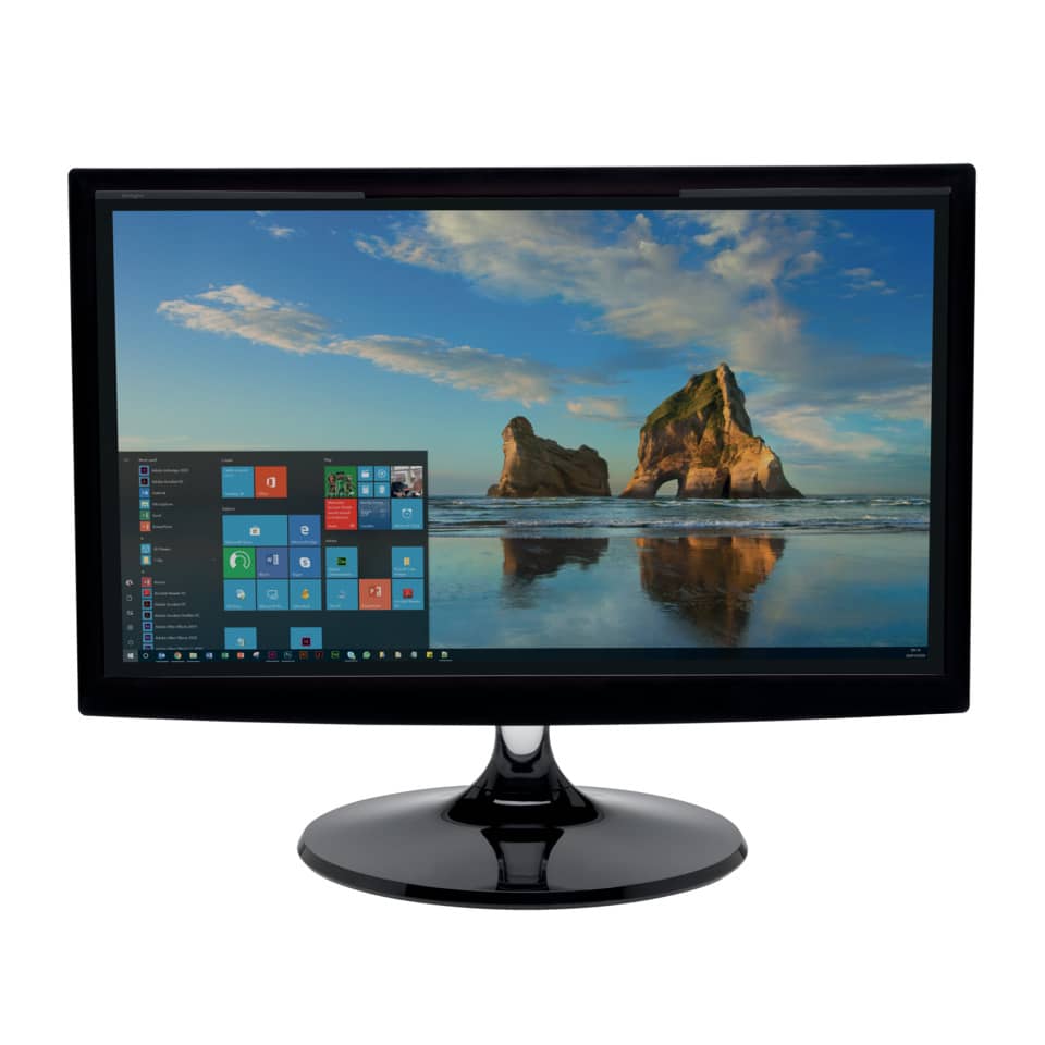 Monitor, Bildschirm, LCD, schwarster Standfuß, Display