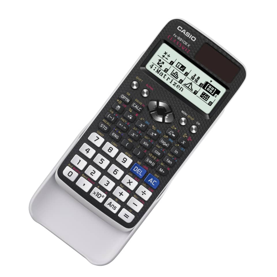Taschenrechner, Graphikrechner, Casio, Batteriebetrieben, Tastatur