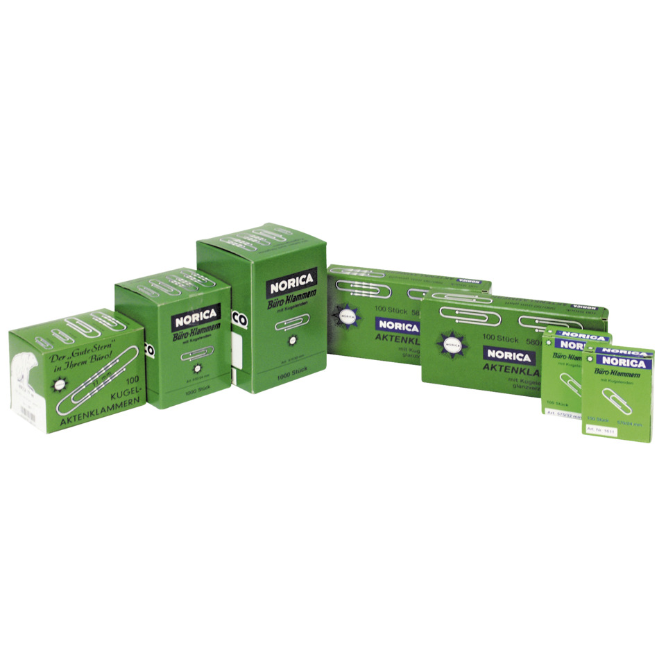 Kugelschlussel, Aktenklammern, Bürobedarf, Kartenboxen, Kartonverpackung