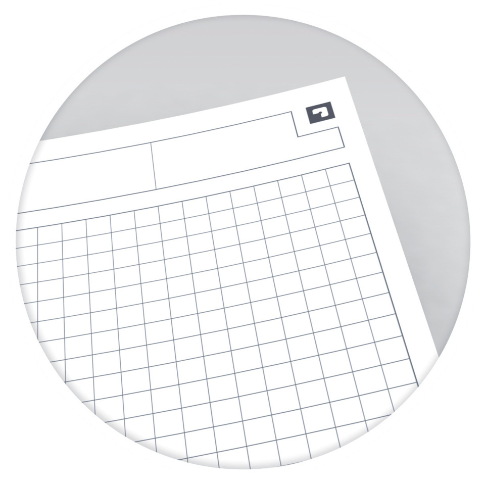 Graph paper, Grid paper, Notizpapier, Gitterpapier, Schreibwaren