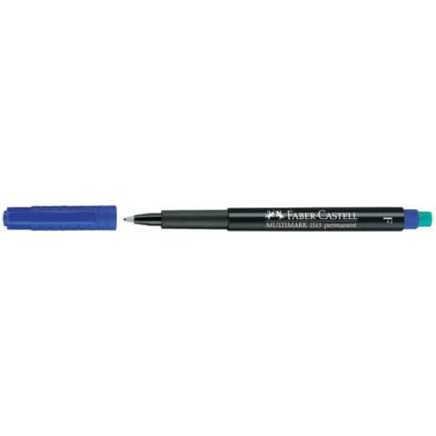 Overheadstift OHP-PLUS blau   F permanent FABER CASTELL 151351