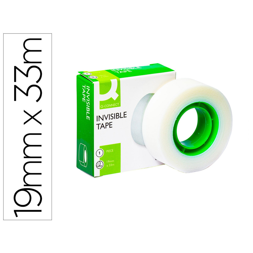 Invisible Tape, Tape Roll, Grüner Kern, Weißes Klebeband, Boxed Klebeband
