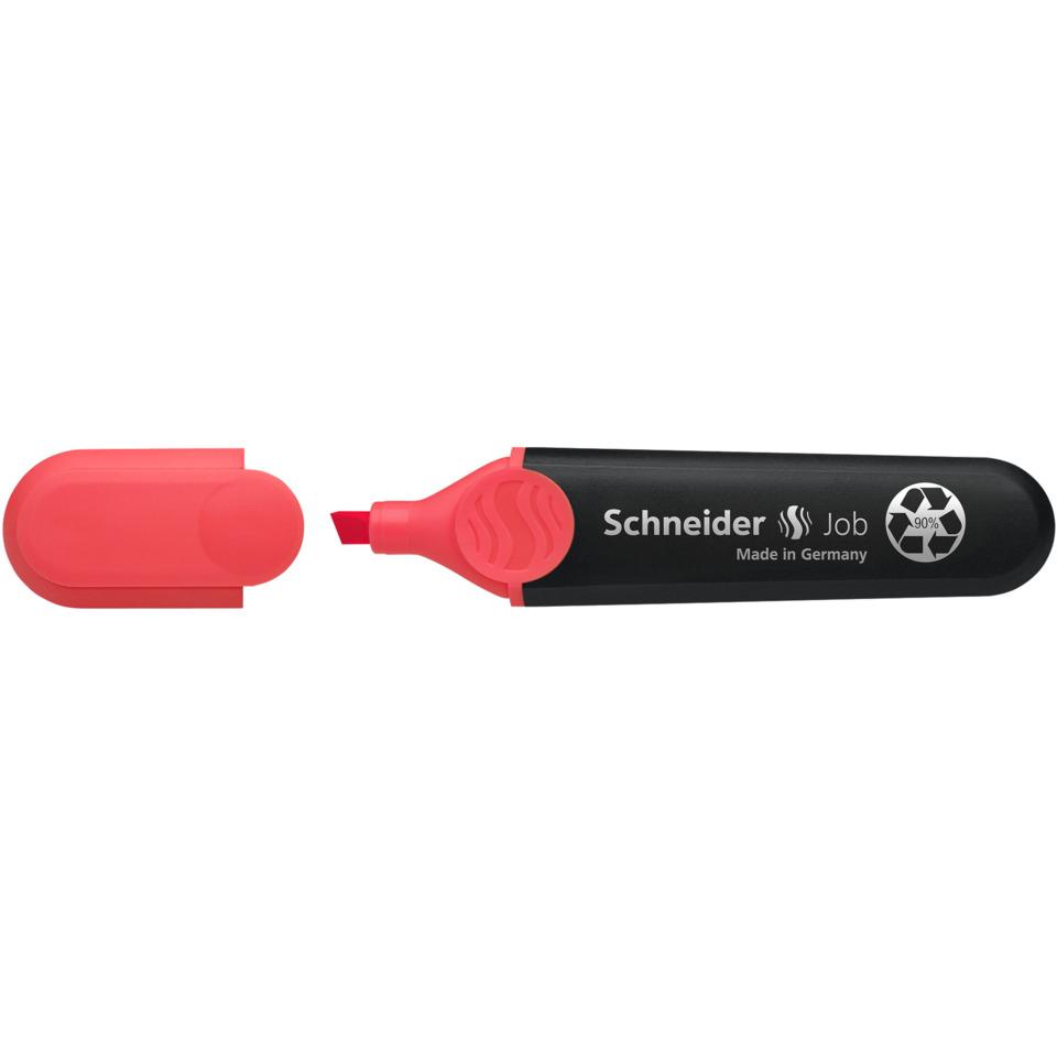 highlighter, pink, marker, plastic, Schreiber