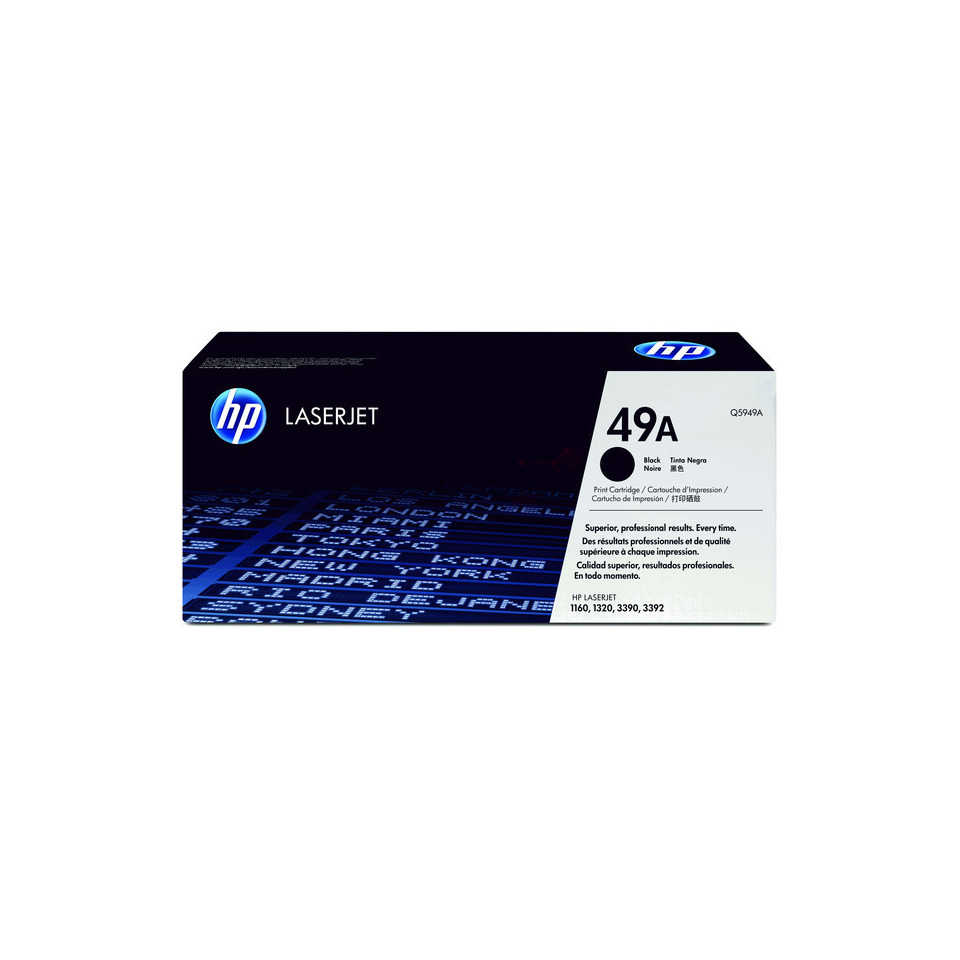 lasertjet, tintenpatrone, hp, 49A, druckerpatrone