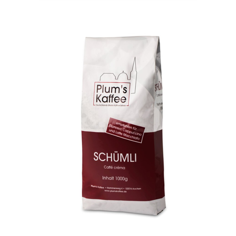 Kaffee, Kaffee-Bohnen, Schümli, Caffè crema, Inhalt 1000g