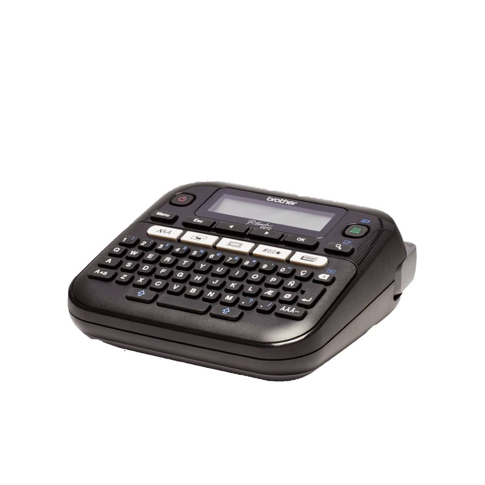 Kompakt-Tastatur, Tastaturkassette, Label Drucker, Tastenfeld, Drucker-Kurzreffcard