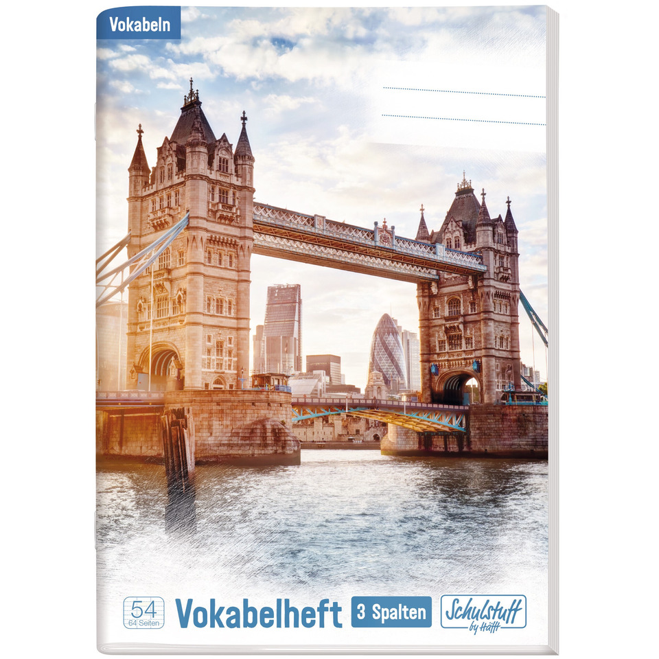Brücke, Tower Bridge, London, Fluss, Kartonheft