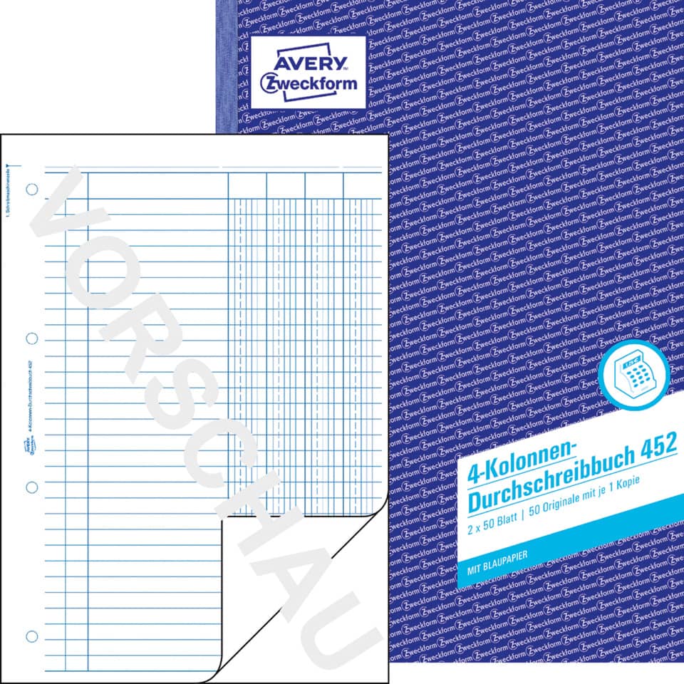 notizblock, linienpapier, 4-kolumnen, durchschreibbuch, blattpapier