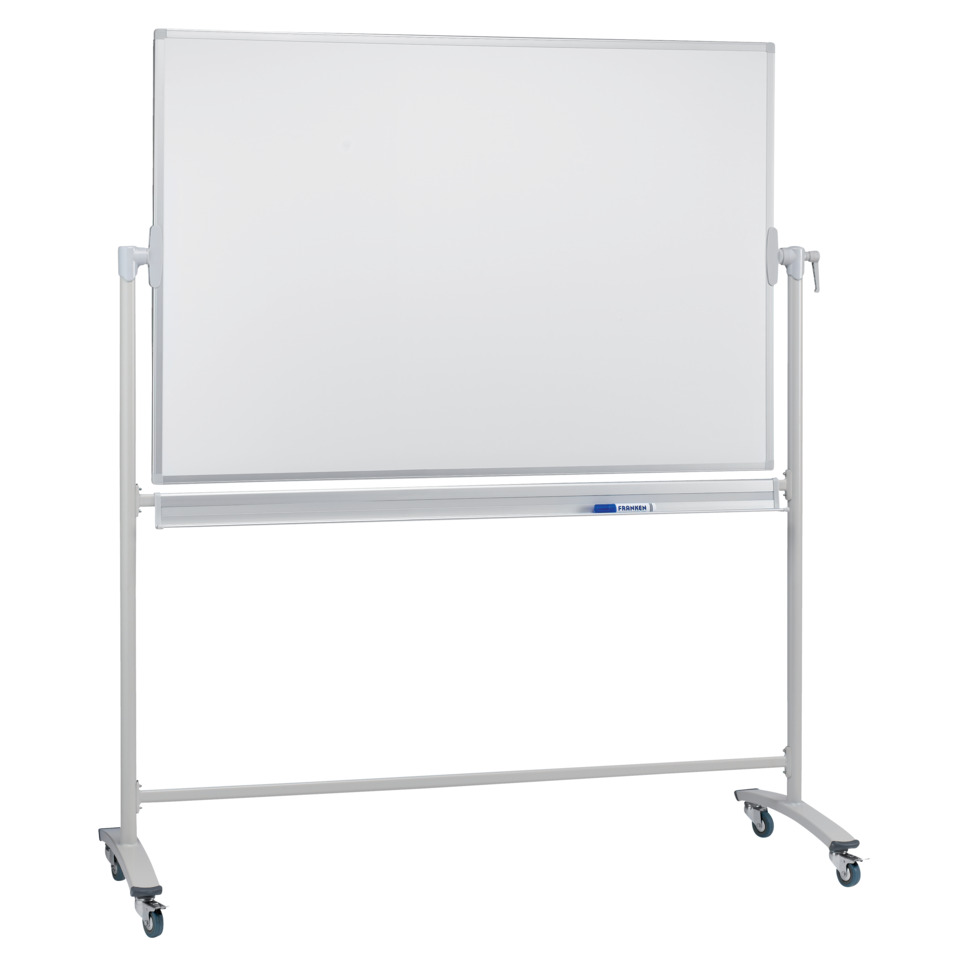Whiteboard, mobil, Rahmen, Rollen, verstellbar