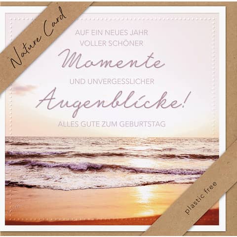 Geburtstagskarte Nature Card BSB 69-2017-2