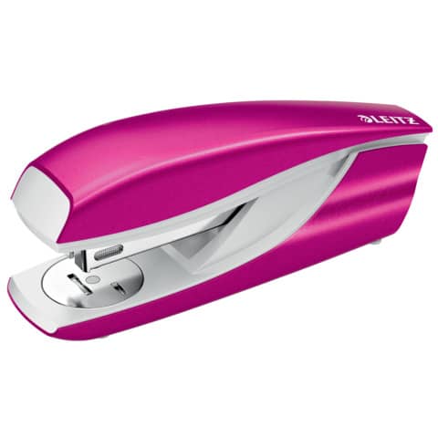 Heftgerät NeXXt WOW, 30 Blatt, Einlegetiefe 38 mm, Blister, pink LEITZ 5502-20-23