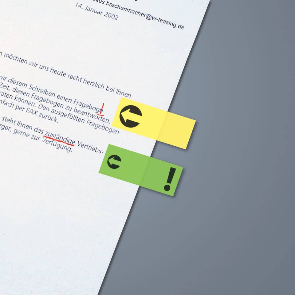 Notizzettel, Klebezettel, Papier, Hinweismarker, Aufkleber