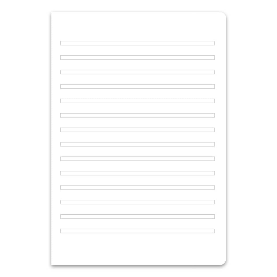 Notizbuch, linien, Papier, weiß, Vorderseite