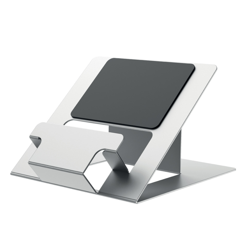 Tablettständer, Tablets Standfuß, schwarz-grau, Metall, Ständer