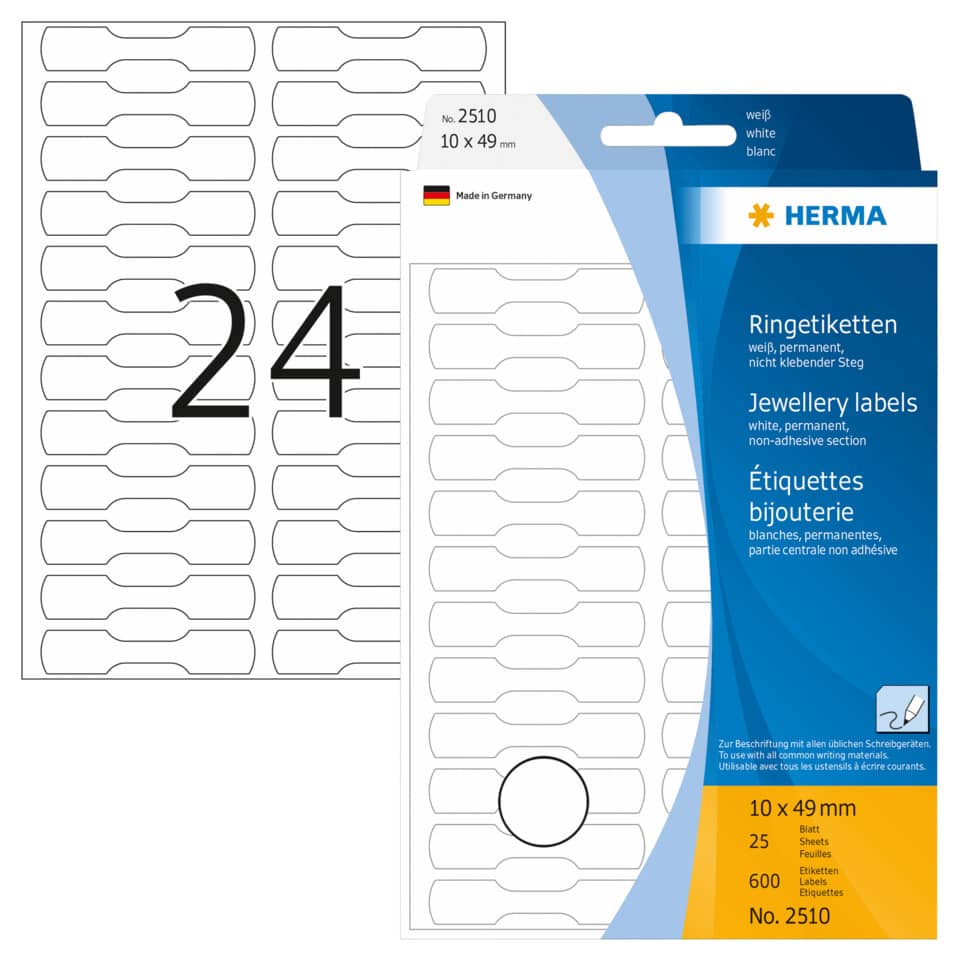 etiketten, ringetiketten, juweliersetiketten, weiße etiketten, selbstklebend