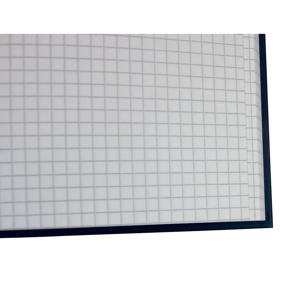 Notizblock, Gitterpapier, Raster, weißes Blatt, Kantenrand