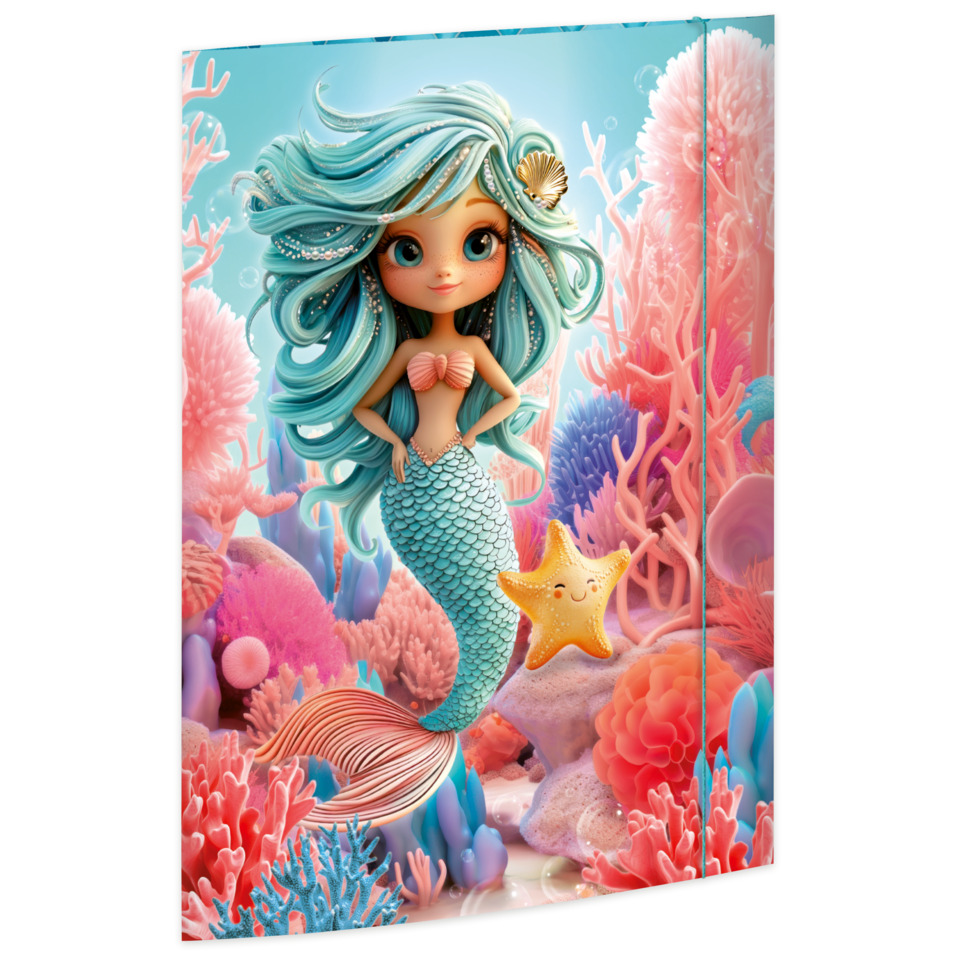 Meerjungfrau, Unterwasserwelt, Mermaid, Korallenriff, Poster