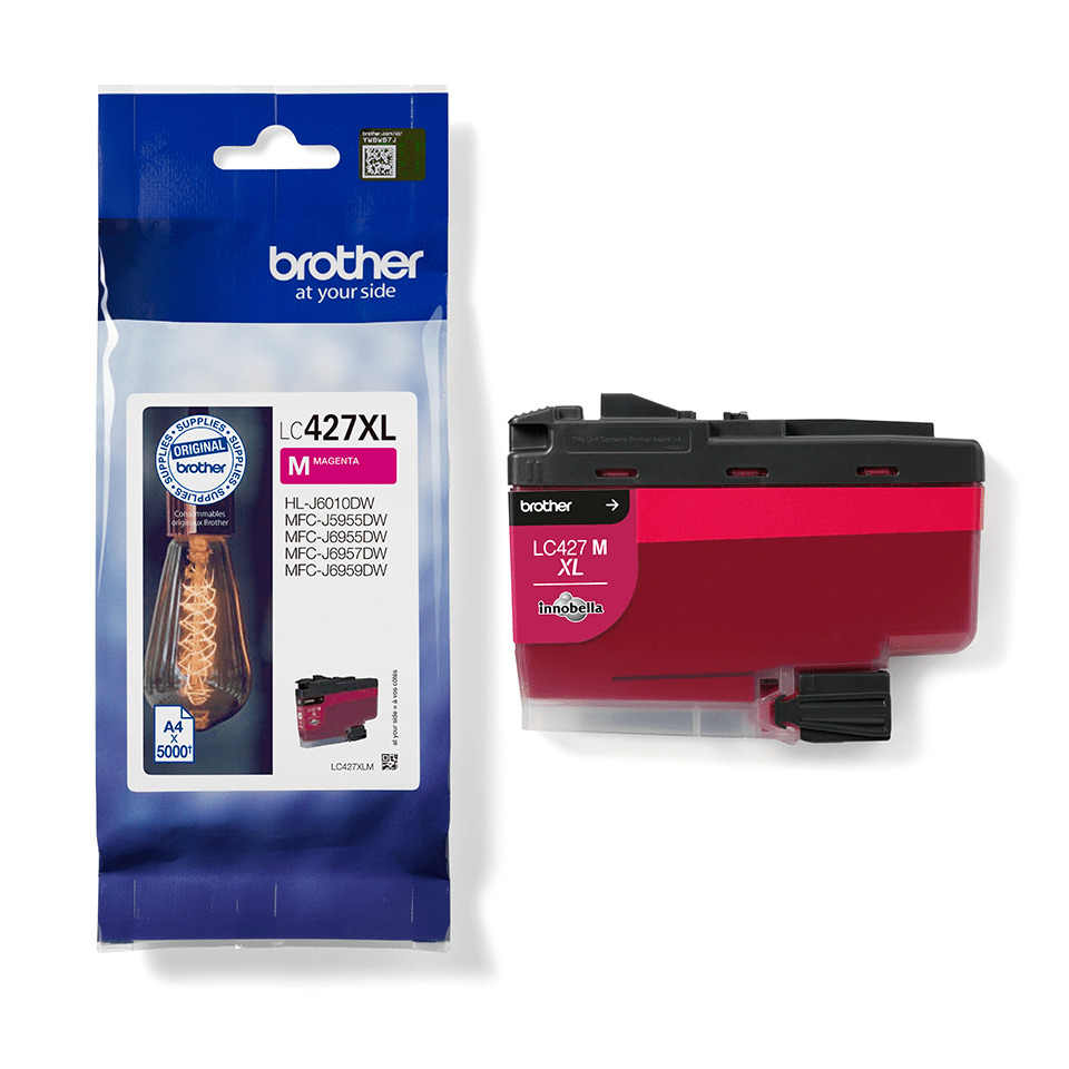 Tintenpatrone, LC427XL, Magenta, XL, Brother