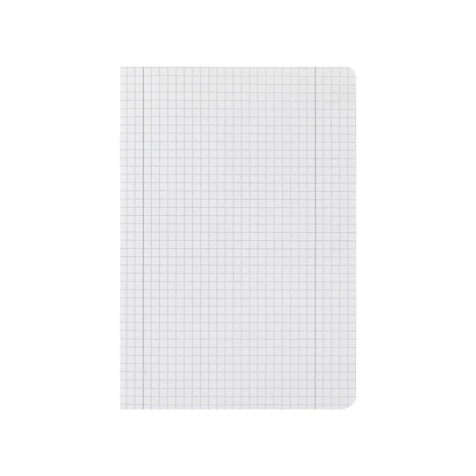 Notizblock, Gitter-Notebook, Graph-Papier, Spiralfeder?, abgerundete Ecken