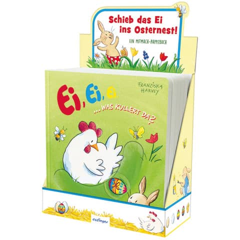 Bilderbuch Ei, Ei, Ei was kullert da ? ESSLINGER 500455 Bilderbuch Ei, Ei, Ei was kullert da ? ESSLINGER 500455